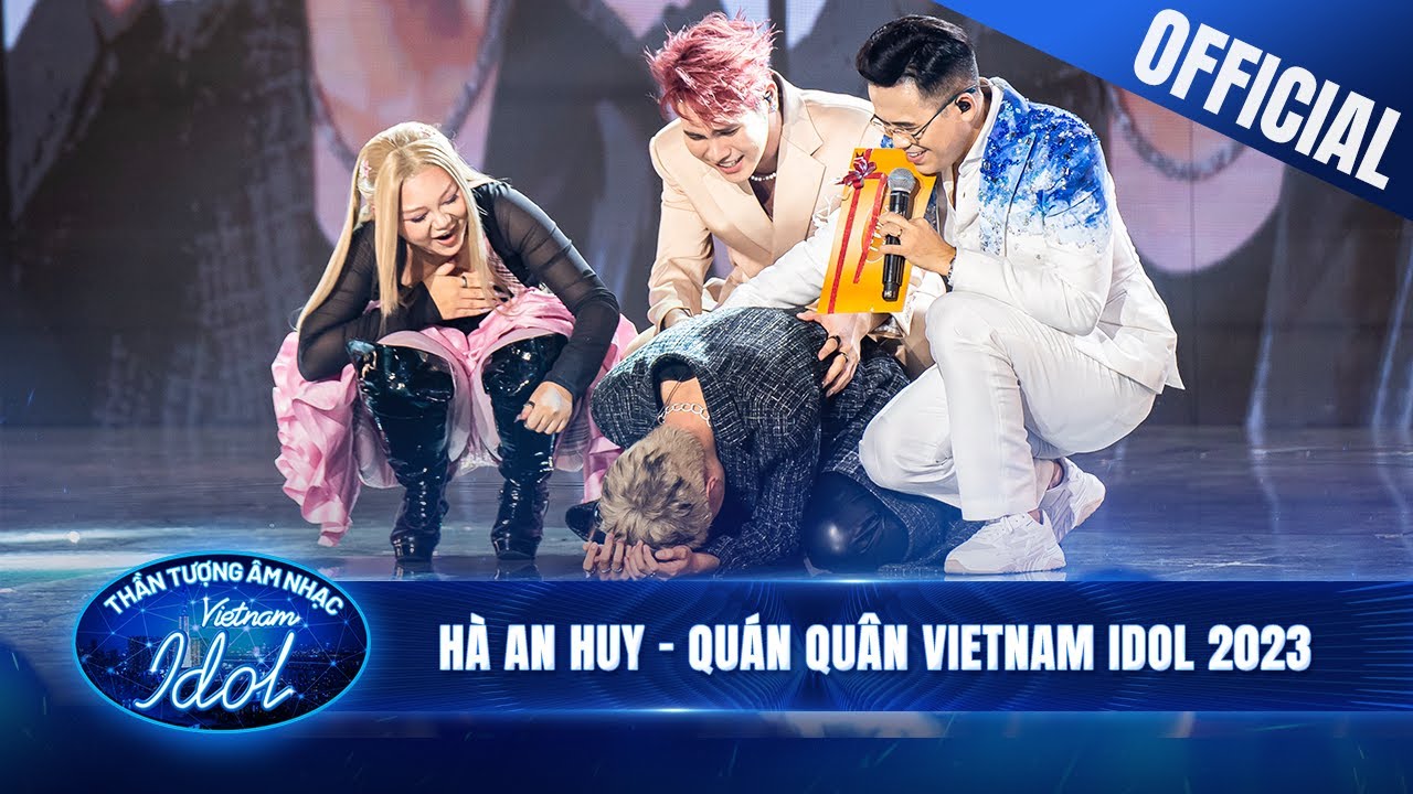 HÀ AN HUY khóc nức nở khi đoạt giải Quán quân Vietnam Idol 2023 | Công bố kết quả bình chọn