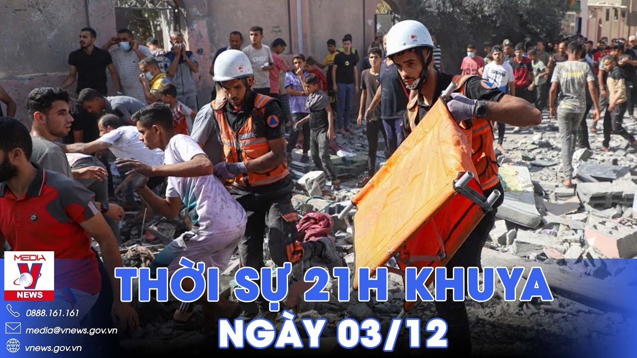 Thời sự 21h khuya. Israel mở rộng phạm vi sơ tán ở Gaza, Mỹ chi hơn 1 triệu USD vớt máy bay rơi