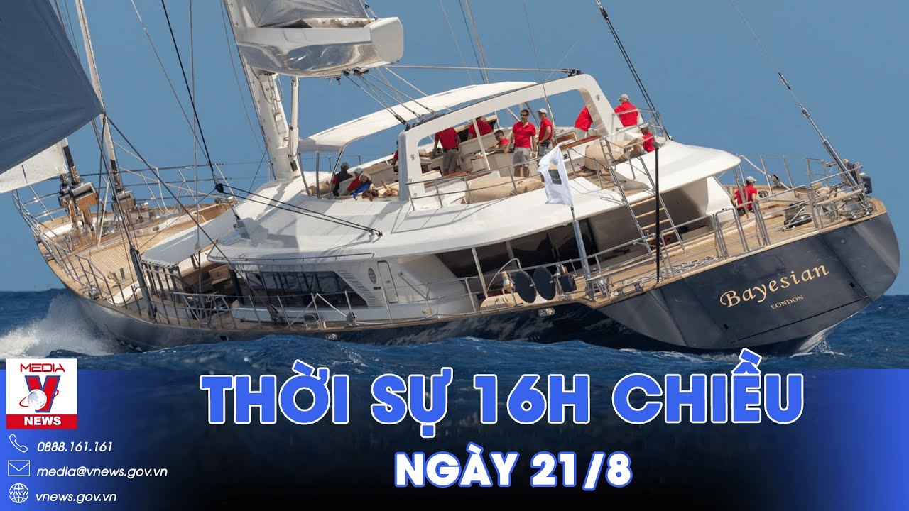 24h nỗ lực tìm kiếm người mất tích trong vụ chìm siêu du thuyền tại Italy - VNews