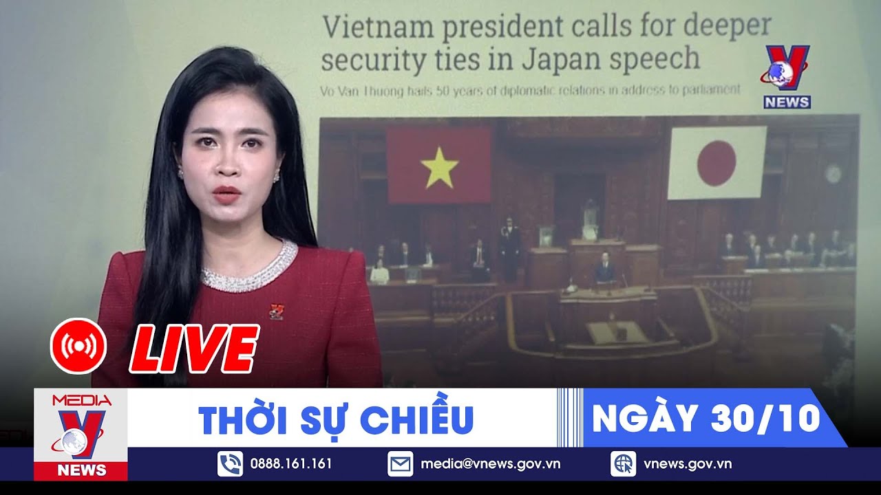 🔴[TRỰC TIẾP] Thời sự 24h cập nhật chiều 30/11 - Tin nóng Thế giới mới nhất – VNEWS