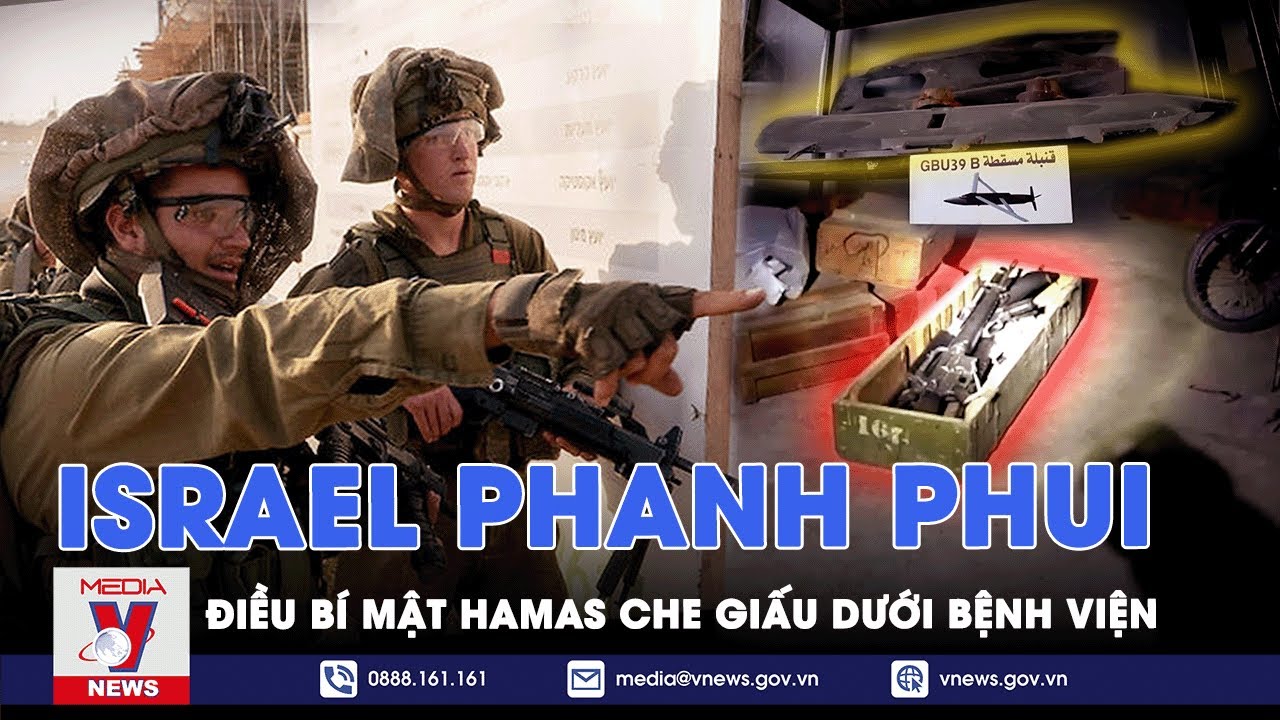 Quân đội Israel phát hiện nơi không ngờ cất giấu vũ khí, tài sản của Hamas - VNews