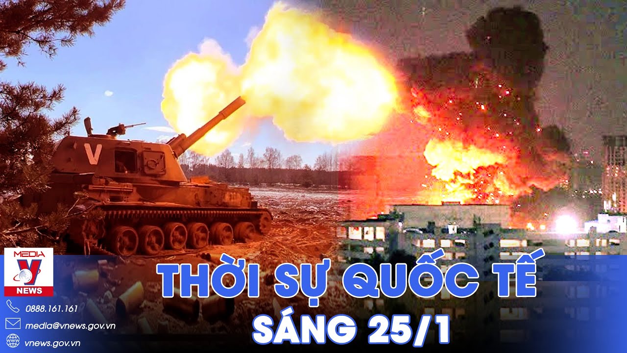 Thời sự Quốc tế sáng 25/3. Nga không kích quy mô lớn, Kiev nổ lớn, Ba Lan lập tức hành động nóng