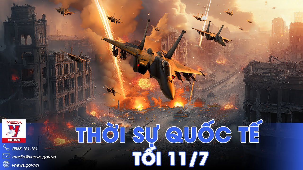 Thời sự Quốc tế tối 11/7. Nga tung chiêu tập kích UAV mới, phòng không Ukraine choáng váng - VNews