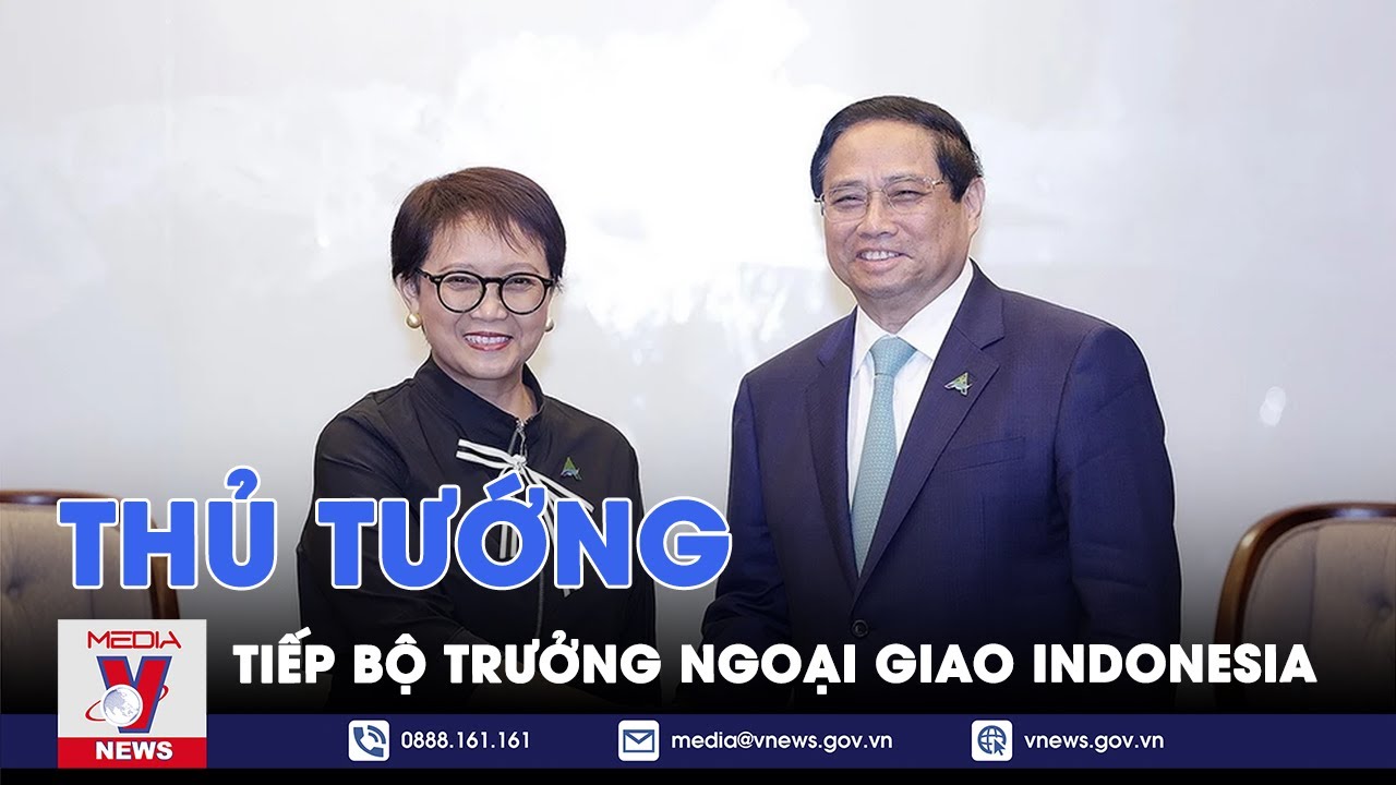 Thủ tướng tiếp Bộ trưởng Ngoại giao Indonesia - VNews