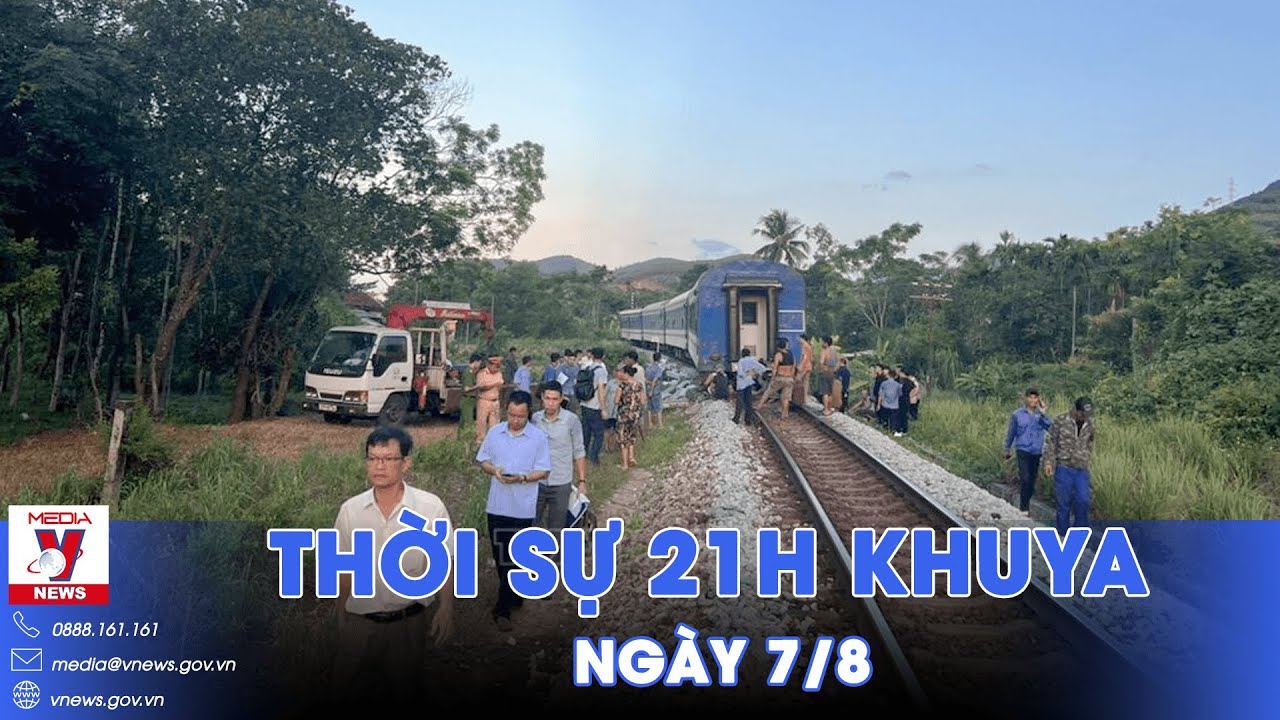 Cập nhật vụ Tàu SE2 bị trật bánh toa cuối: Tàu đã lưu thông trở lại - VNews