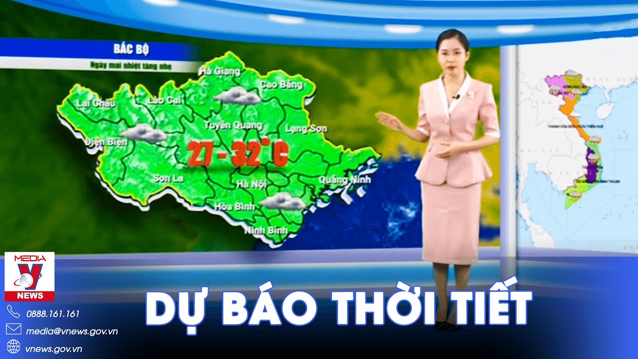 Dự báo thời tiết đêm nay và ngày mai 31/7:Trung du Bắc Bộ mưa to, đồng bằng mưa rào và dông. - VNews