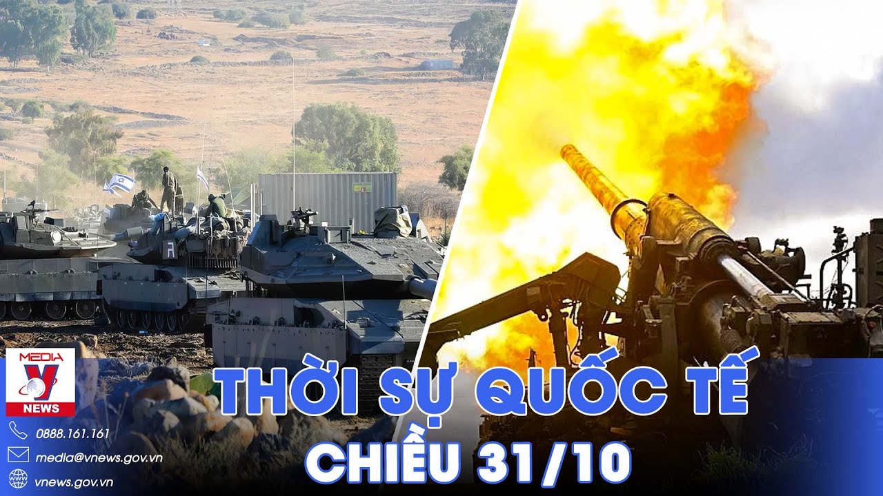 Thời sự Quốc tế chiều 31/10. 'Nồi hầm' Avdiivka sập nắp, chỉ huy Ukraine rút lui? Israel xé đôi Gaza