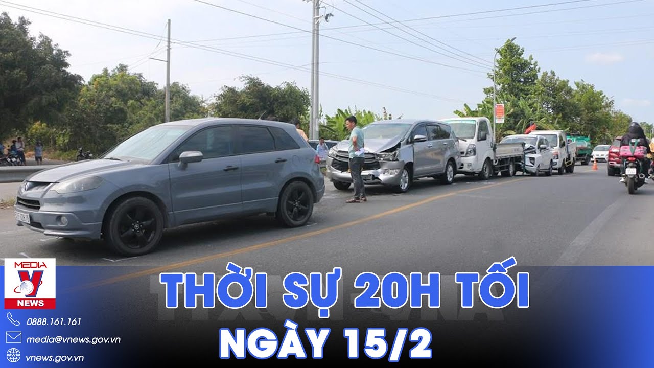 Đâm xe liên hoàn trên tuyến Quản lộ Phụng Hiệp - Cà Mau - VNews