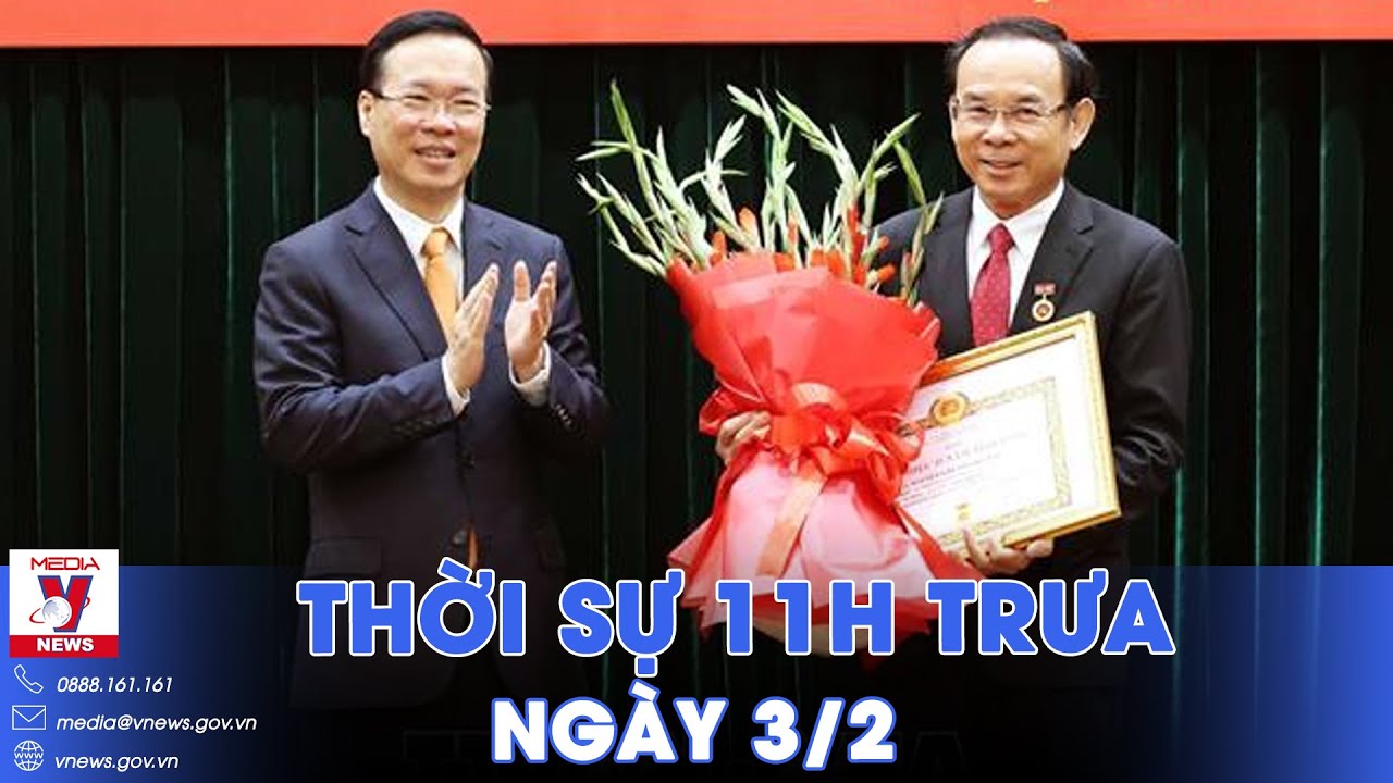 Thời sự 11h trưa 3/2.Chủ tịch nước trao HH 45 tuổi Đảng tặng đ/c Nguyễn Văn Nên; Cuba cải tổ nội các