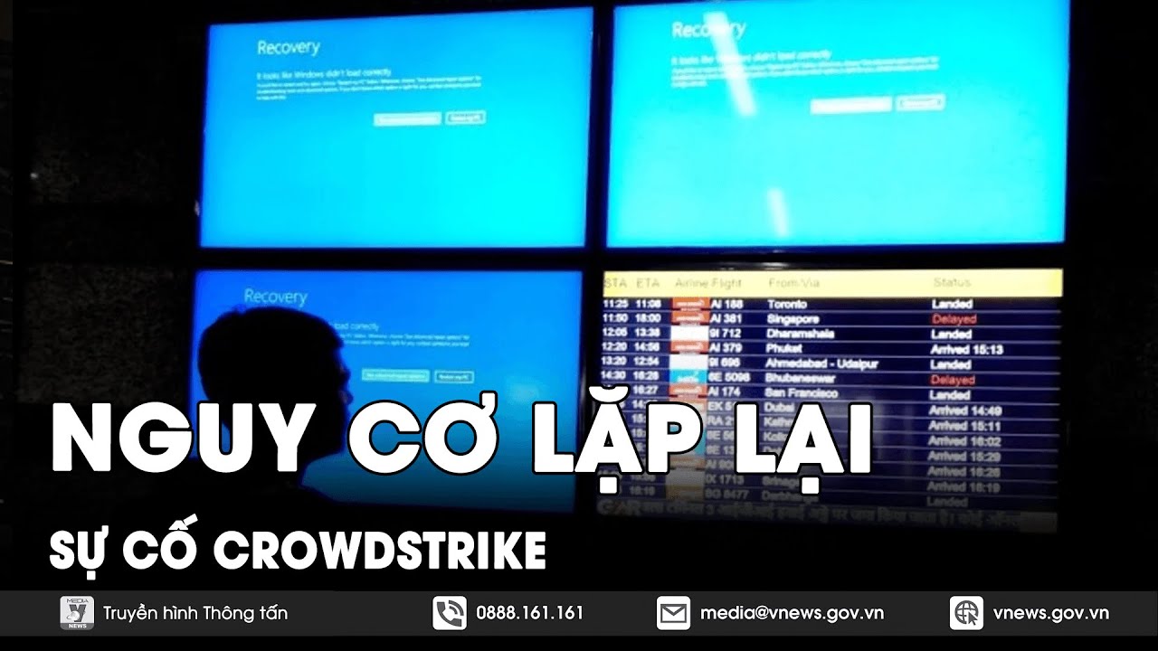 Nguy cơ lặp lại sự cố CrowdStrike - Thế giới hôm nay - VNews