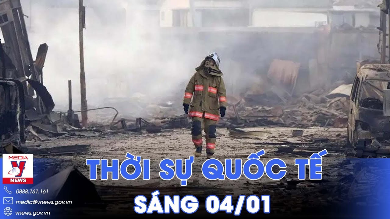 Thời sự Quốc tế sáng 4/1.Thủ tướng Nhật đẩy nhanh cứu hộ động đất; LHQ quan ngại tình hình Biển Đỏ