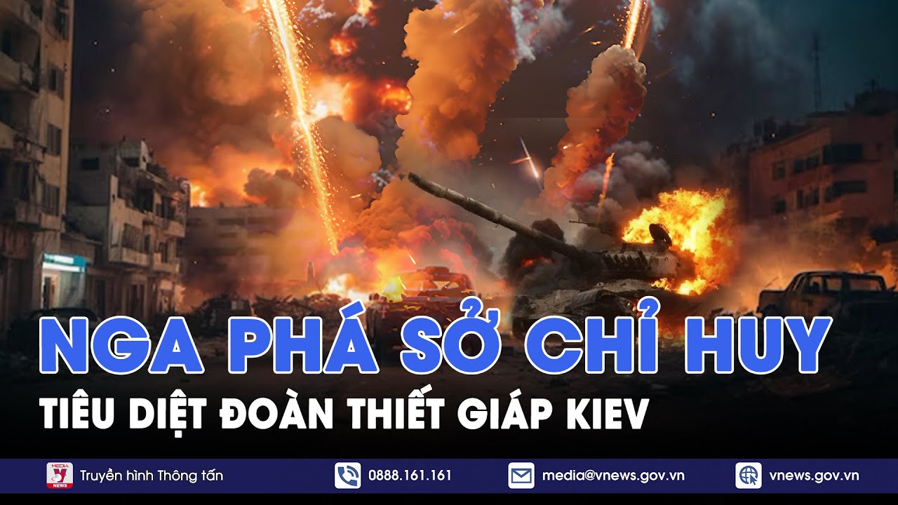 ĐIỂM TIN NÓNG 9/8. Nga phá sở chỉ huy, diệt đoàn thiết giáp Kiev; Kết quả khảo sát bầu cử Mỹ gay cấn