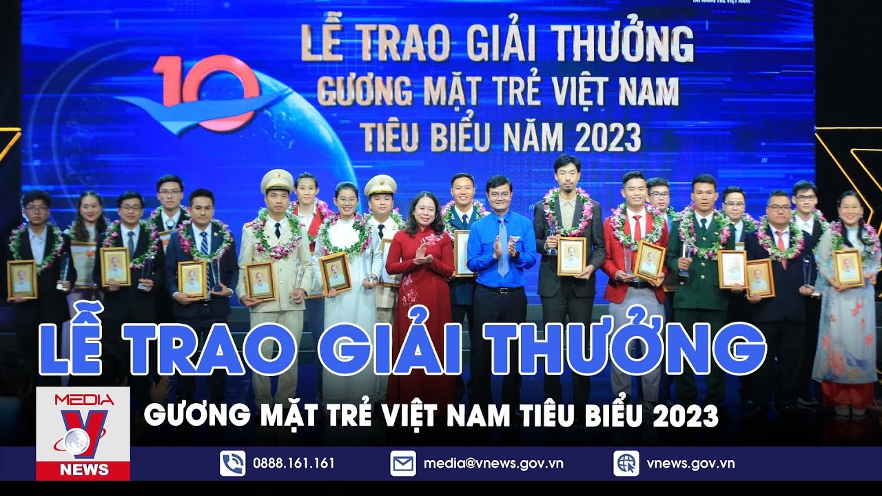 Quyền Chủ tịch nước tham dự Lễ trao Giải thưởng Gương mặt trẻ Việt Nam tiêu biểu năm 2023 - VNews