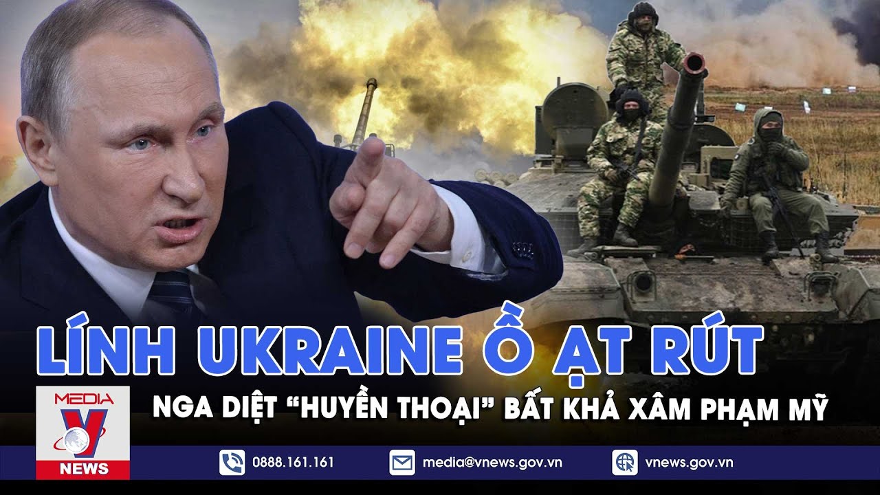 Lính Ukraine ồ ạt rút khỏi Donetsk, Nga chiếm thành trì, diệt “huyền thoại” bất khả xâm phạm Mỹ