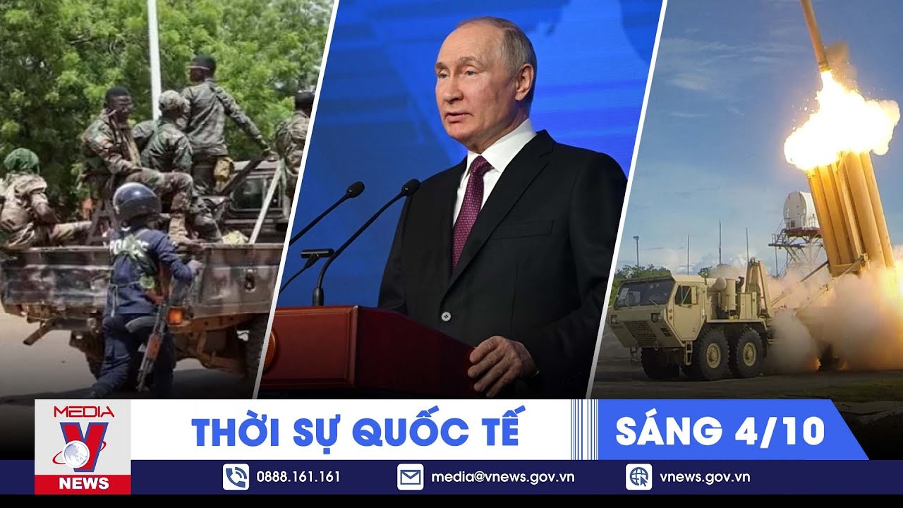 Thời sự Quốc tế sáng 4/10. Tổng thống Putin đang chuẩn bị kế hoạch mới? S400 đón trang bị siêu khủng