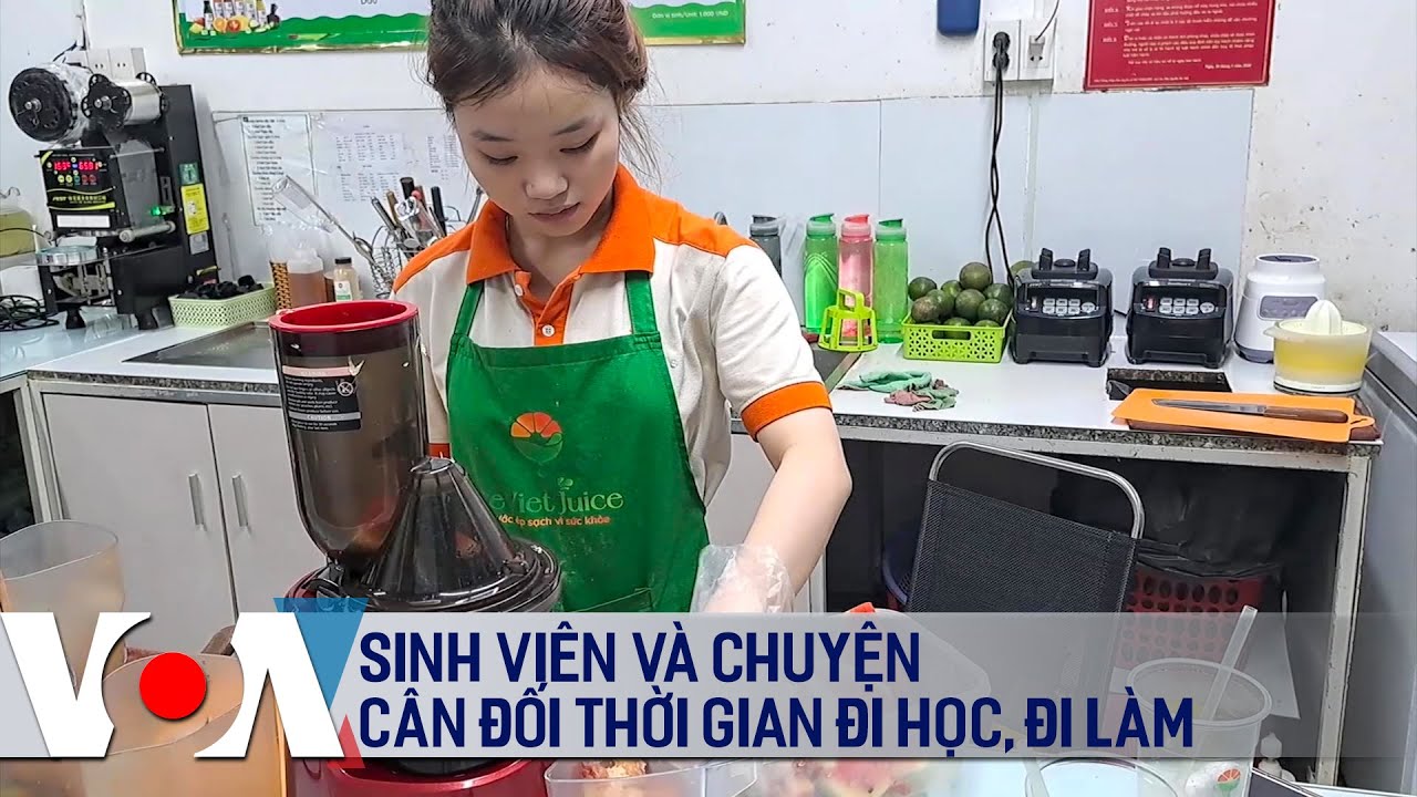 Sinh viên và chuyện cân đối thời gian đi học, đi làm | VOA Tiếng Việt