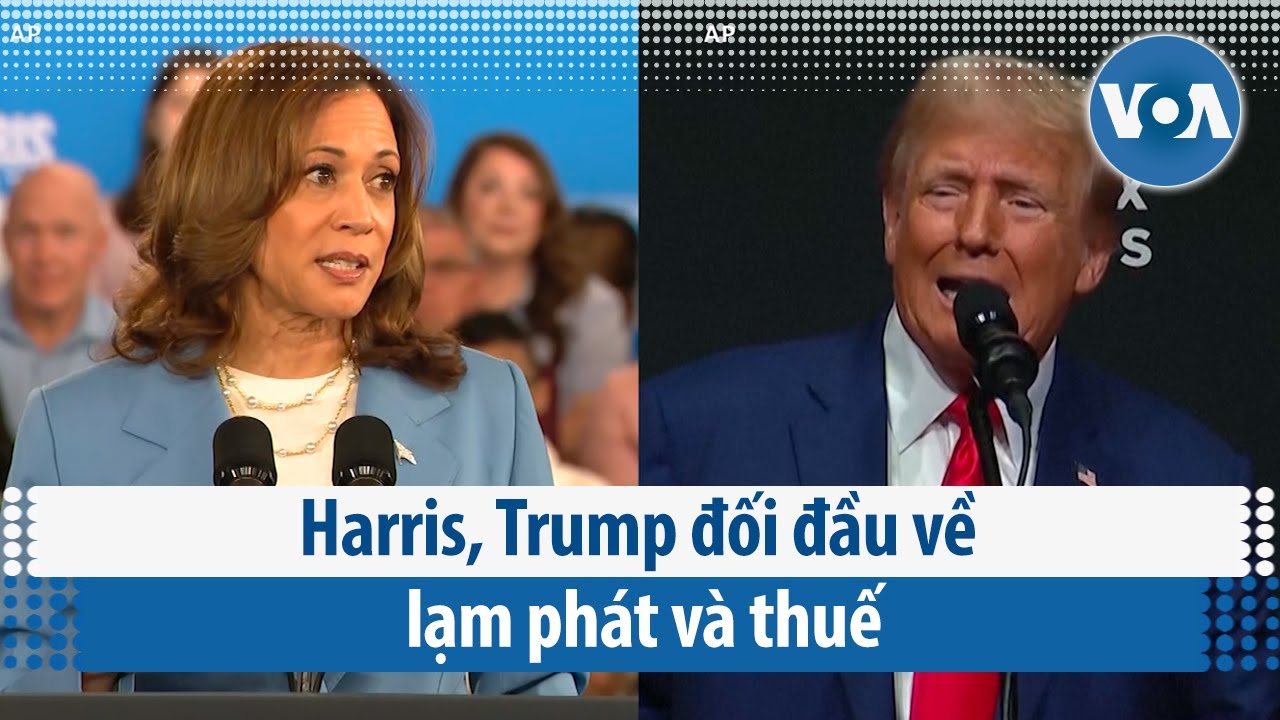 Harris, Trump đối đầu về lạm phát và thuế | VOA Tiếng Việt