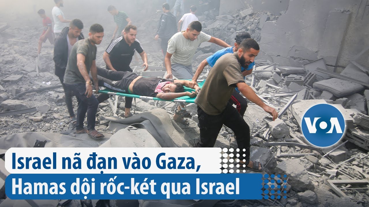 Israel nã đạn vào Gaza, Hamas dội rốc-két qua Israel | VOA Tiếng Việt