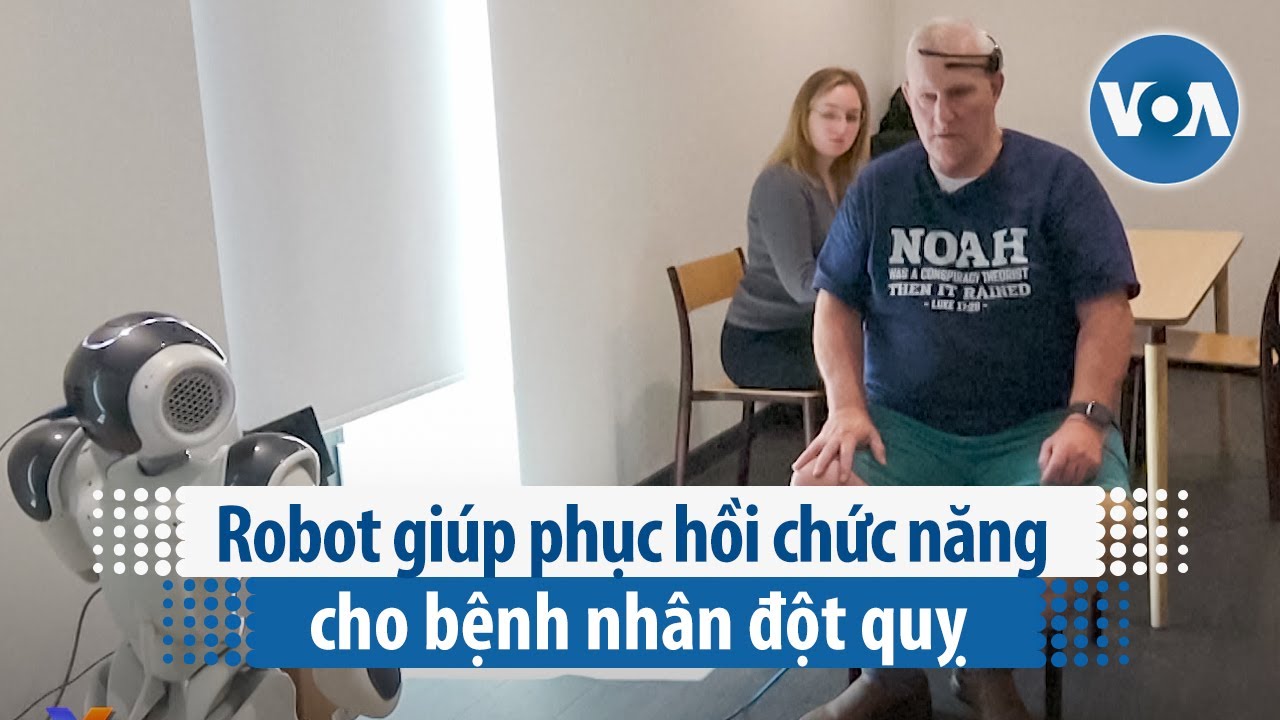 Robot giúp phục hồi chức năng cho bệnh nhân đột quỵ | VOA Tiếng Việt