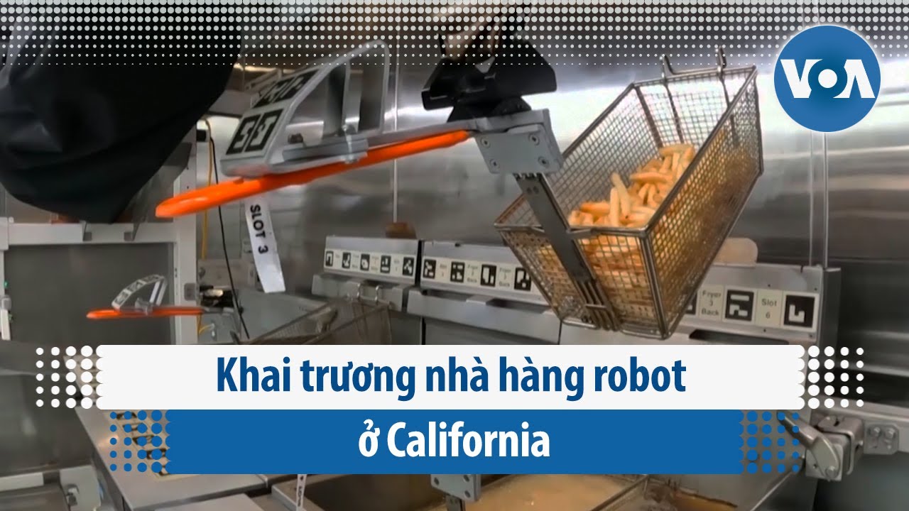 Khai trương nhà hàng robot ở California | VOA Tiếng Việt