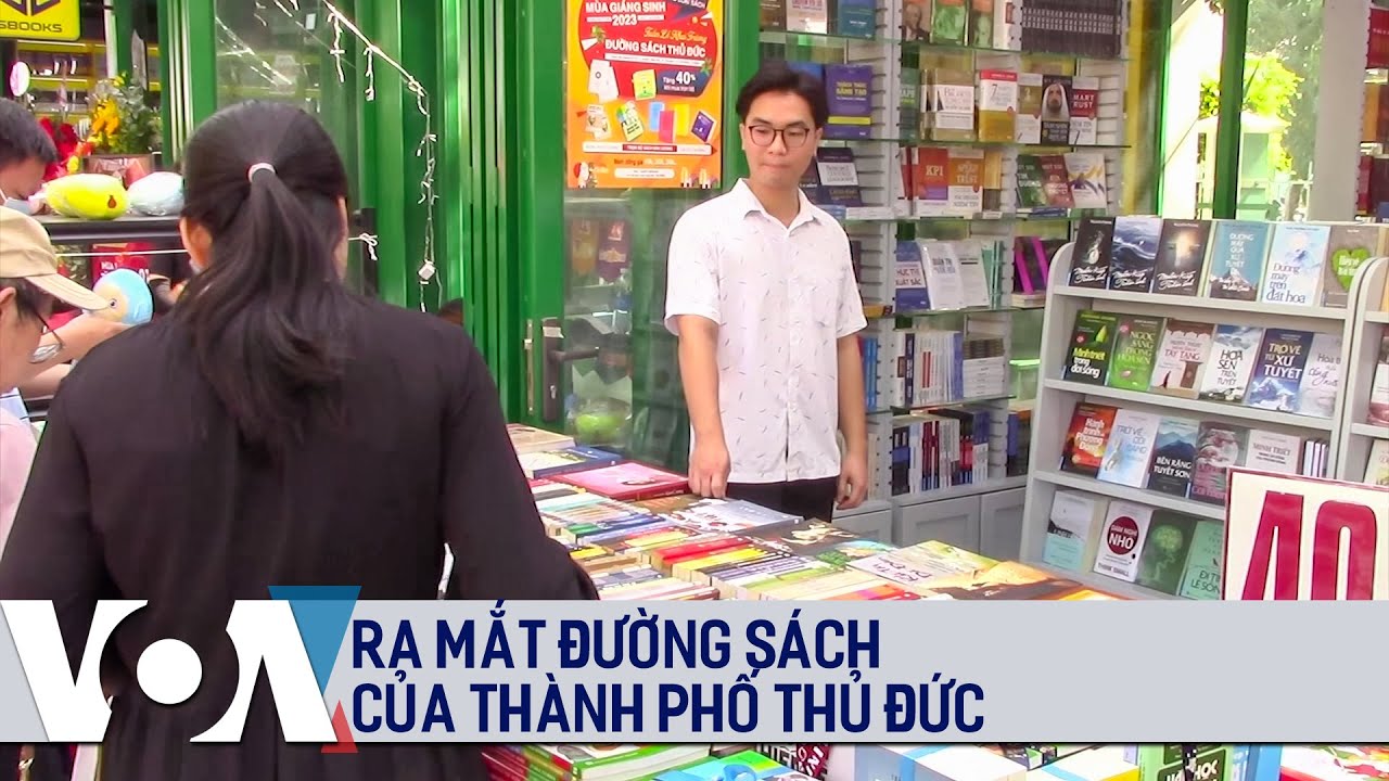 Ra mắt đường sách của thành phố Thủ Đức | VOA Tiếng Việt