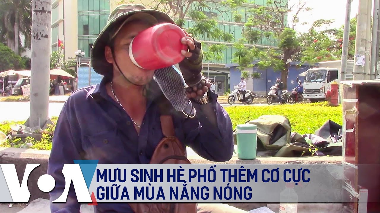 Mưu sinh hè phố thêm cơ cực giữa mùa nắng nóng | VOA Tiếng Việt