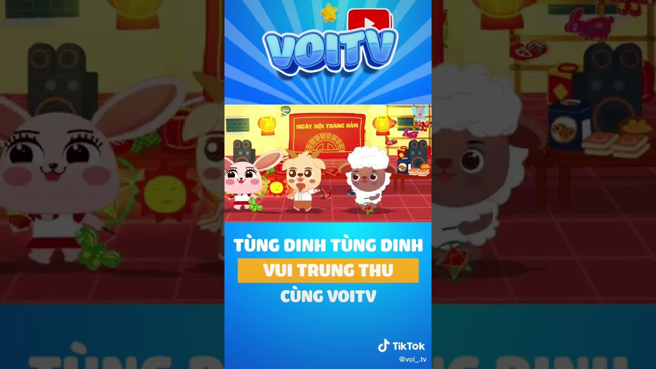 Tùng Dinh Tùng Dinh | Nhạc Trung Thu Hay | Nhạc Thiếu Nhi HayVoiTv ♥ Kênh Thiếu Nhi ♥