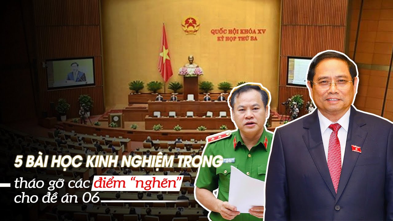 5 bài học kinh nghiệm trong tháo gỡ các điểm 'nghẽn' cho đề án 06