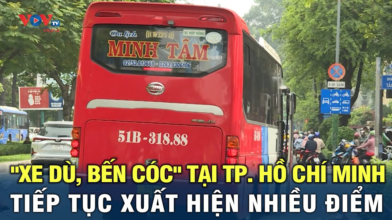 Tiếp tục xuất hiện nhiều điểm "xe dù, bến cóc" tại TP. Hồ Chí Minh