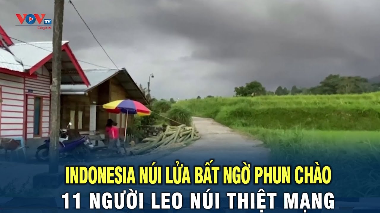 INDONESIA: Núi lửa bất ngờ phun trào, 11 người leo núi thiệt mạng