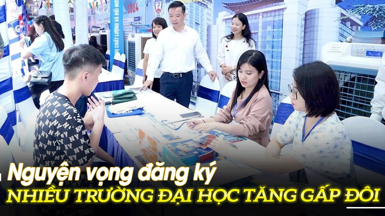 Nguyện vọng đăng ký nhiều trường đại học tăng gấp đôi | VOVTV