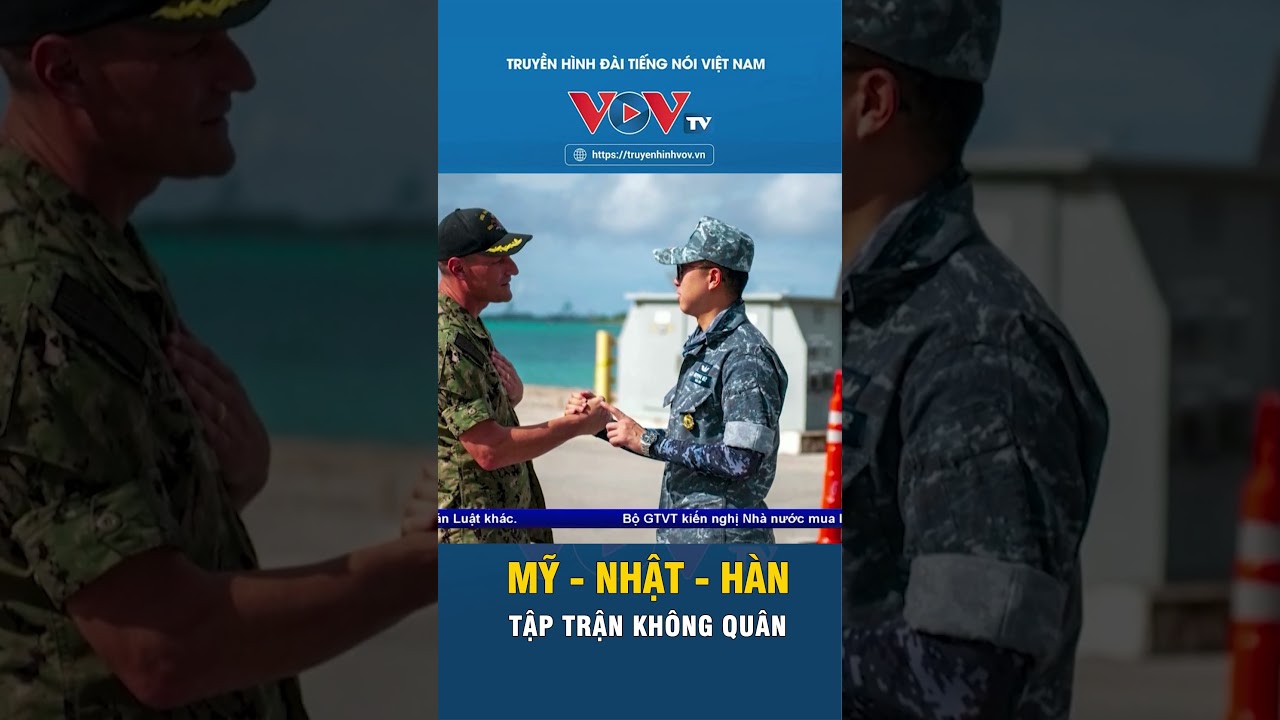 MỸ-NHẬT-HÀN tập trận không quân