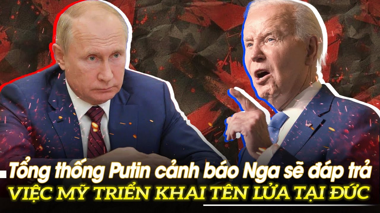 Tổng thống Putin cảnh báo Nga sẽ đáp trả việc Mỹ triển khai tên lửa tại Đức | VOVTV