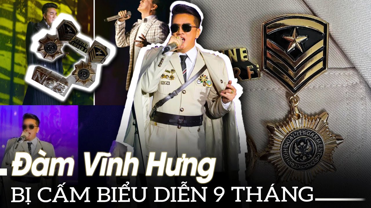 Đàm Vĩnh Hưng bị cấm biểu diễn 9 tháng