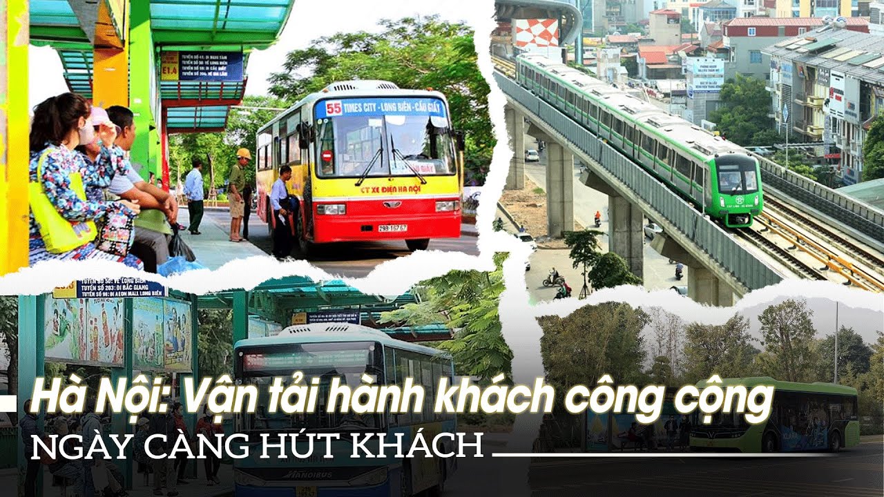 Hà Nội: Vận tải hành khách công cộng ngày càng hút khách