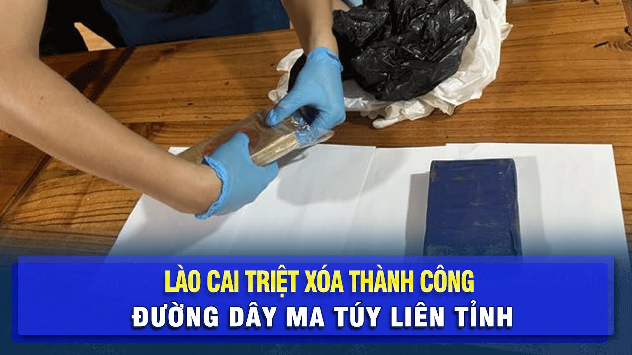 Lào Cai triệt xóa thành công đường dây ma túy liên tỉnh