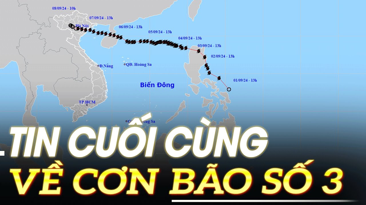 Tin cuối cùng về cơn bão số 3 | VOVTV