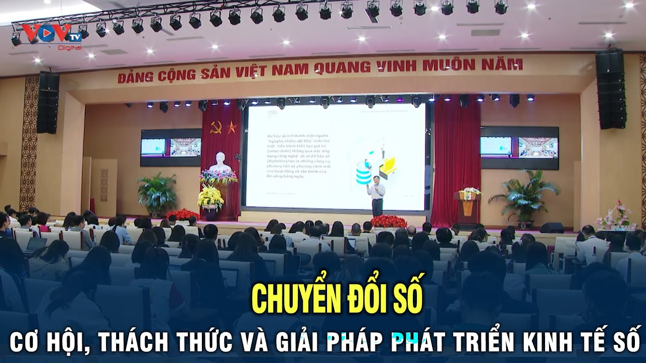 Chuyển đổi số cơ hội, thách thức và giải pháp phát triển kinh tế số