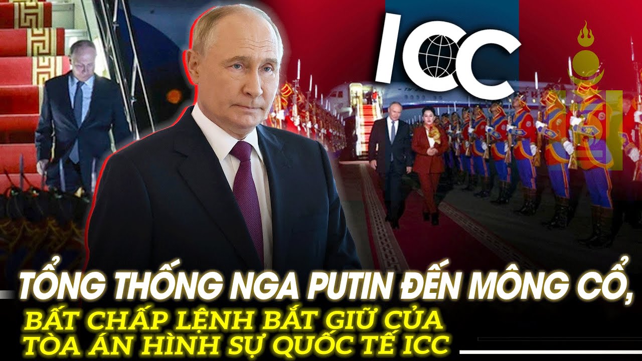 Tổng thống Nga Putin đến Mông Cổ, bất chấp lệnh bắt giữ của Tòa án hình sự quốc tế ICC | VOVTV