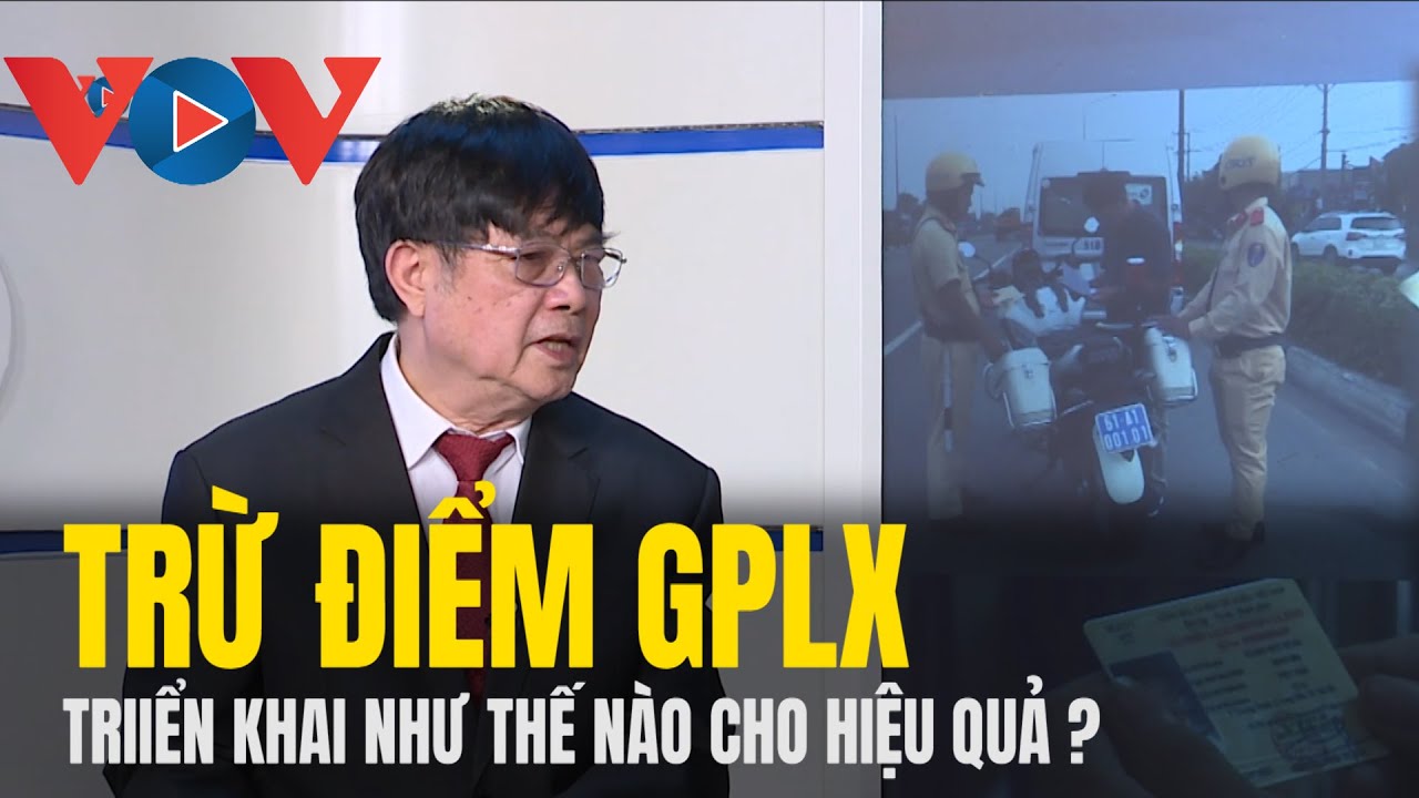 Trừ điểm Giấy phép lái xe - làm như thế nào?