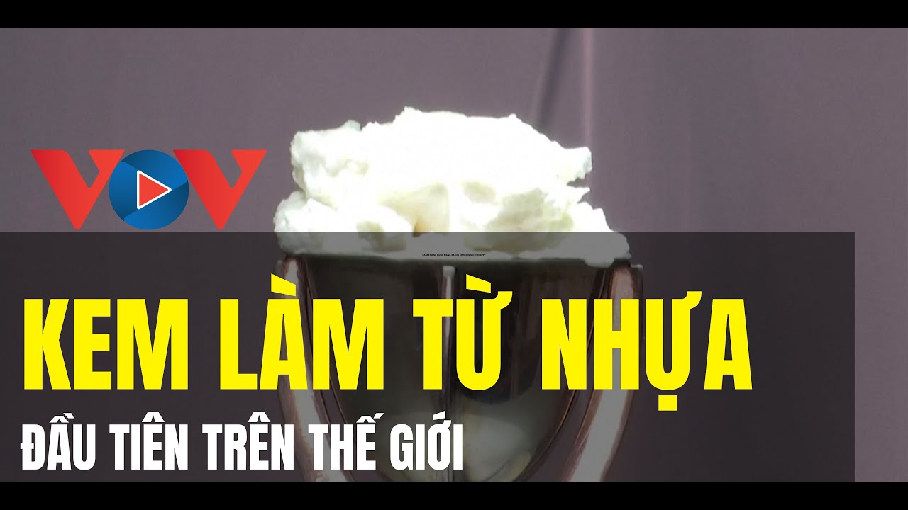 Kem làm từ nhựa đầu tiên trên thế giới!