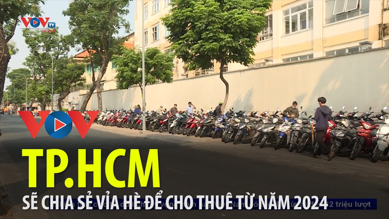 TP.HCM sẽ chia sẻ vỉa hè để cho thuê từ năm 2024