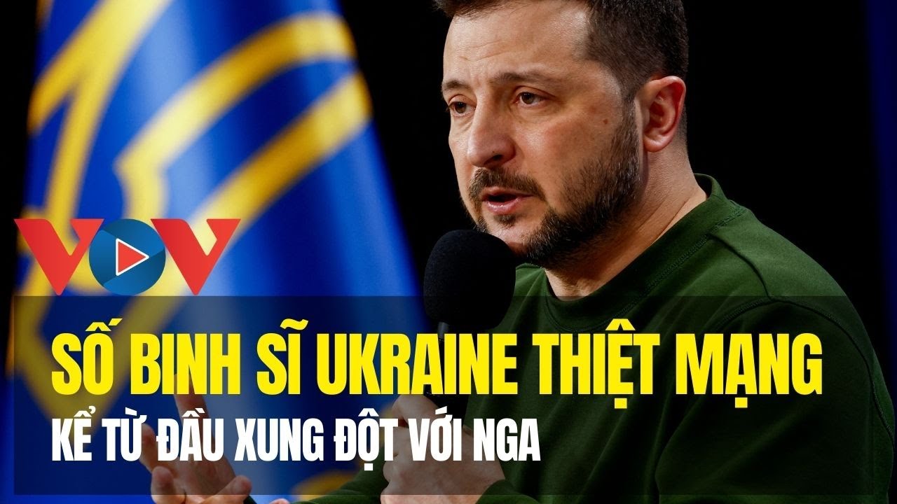 Ukraine công bố số binh sĩ thiệt mạng kể từ đầu xung đột với Nga