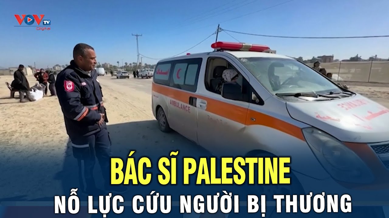 Các bác sỹ Palestine nỗ lực cứu người bị thương