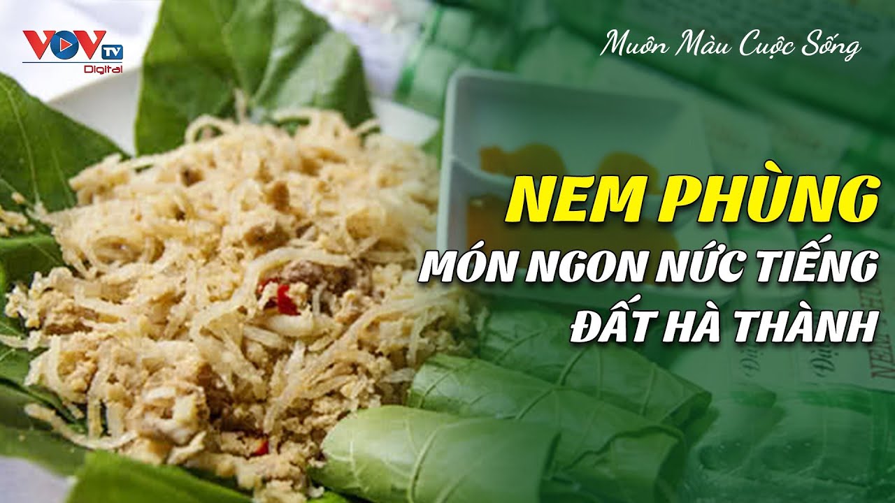 Nem Phùng – Món ngon nức tiếng đất Hà Thành | Ẩm Thực Việt | VOVTV Travel