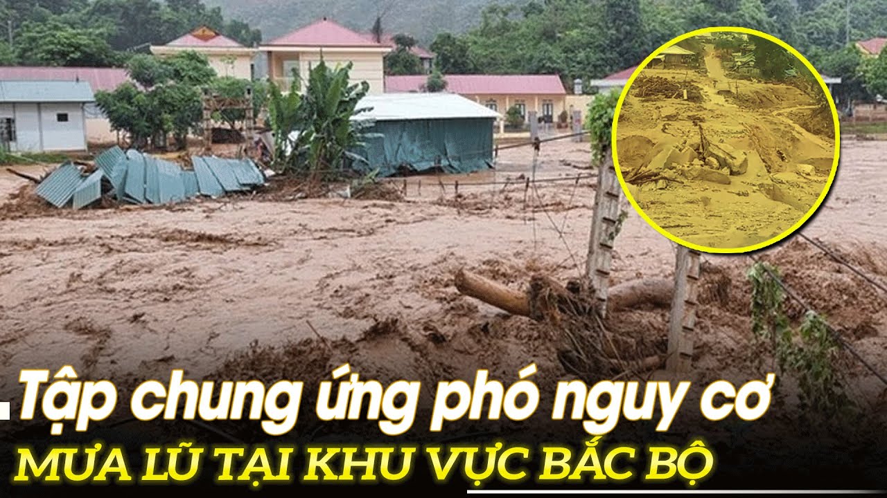 Tập trung ứng phó nguy cơ mua lũ tại khu vực Bắc Bộ | VOVTV