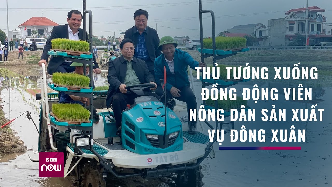 Thủ tướng Phạm Minh Chính xuống đồng cấy lúa, thu hoạch cà rốt cùng nông dân | VTC Now