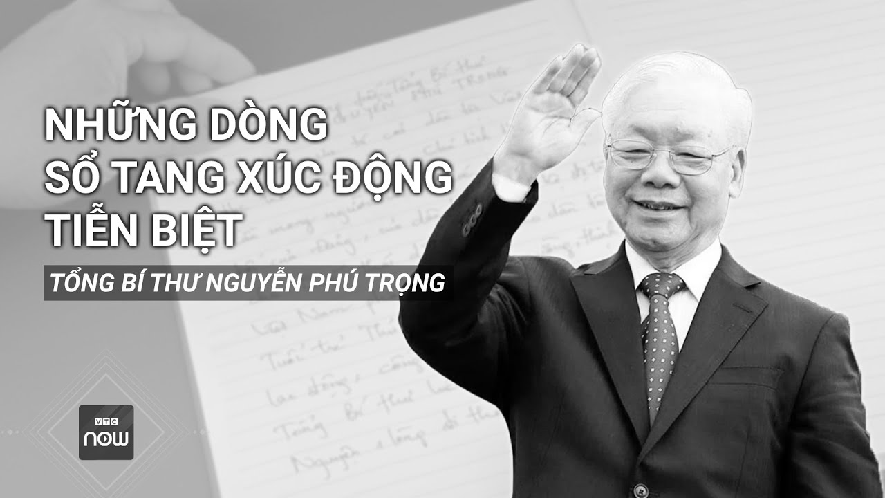 Những dòng tiễn biệt đầy xúc động trong sổ tang ở quê hương Tổng Bí thư Nguyễn Phú Trọng | VTC Now