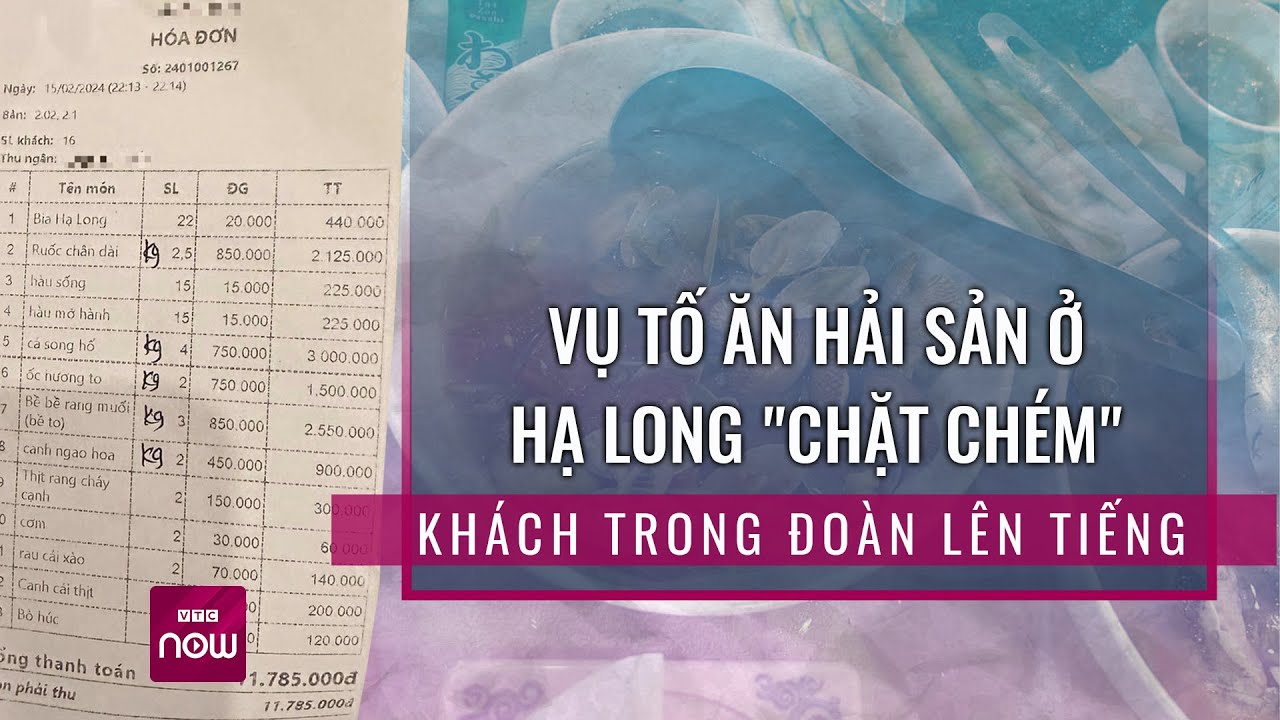 Vụ bữa ăn hải sản gần 12 triệu ở Hạ Long: Khó xác định nhà hàng có "chặt chém" hay không? | VTC Now