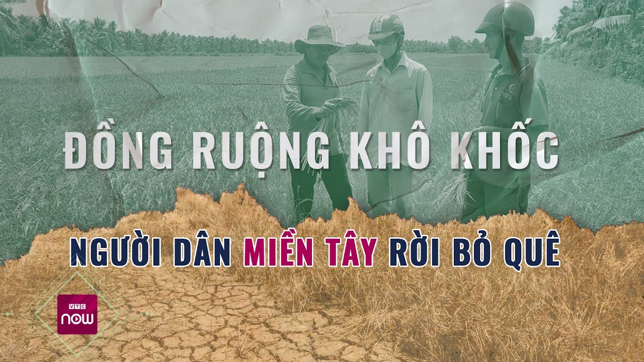 Nóng 24h: Hạn mặn khốc liệt, người dân miền Tây bàn nhau bỏ quê, tha hương để mưu sinh | VTC Now